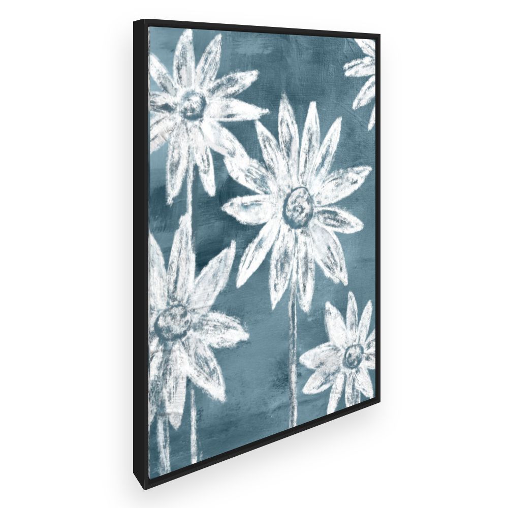 Toile Fleurs abstraites