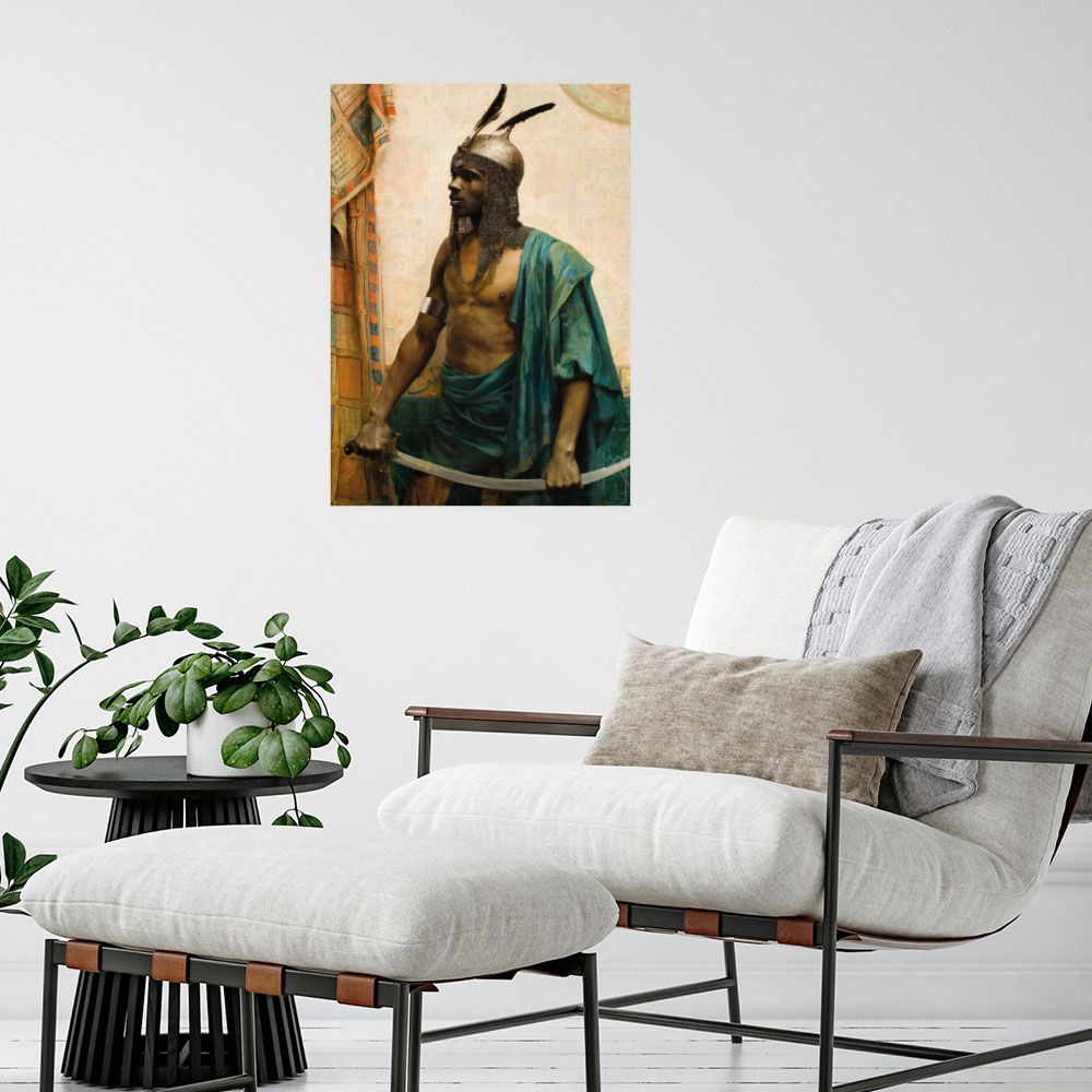 Affiche Guerrier majestueux