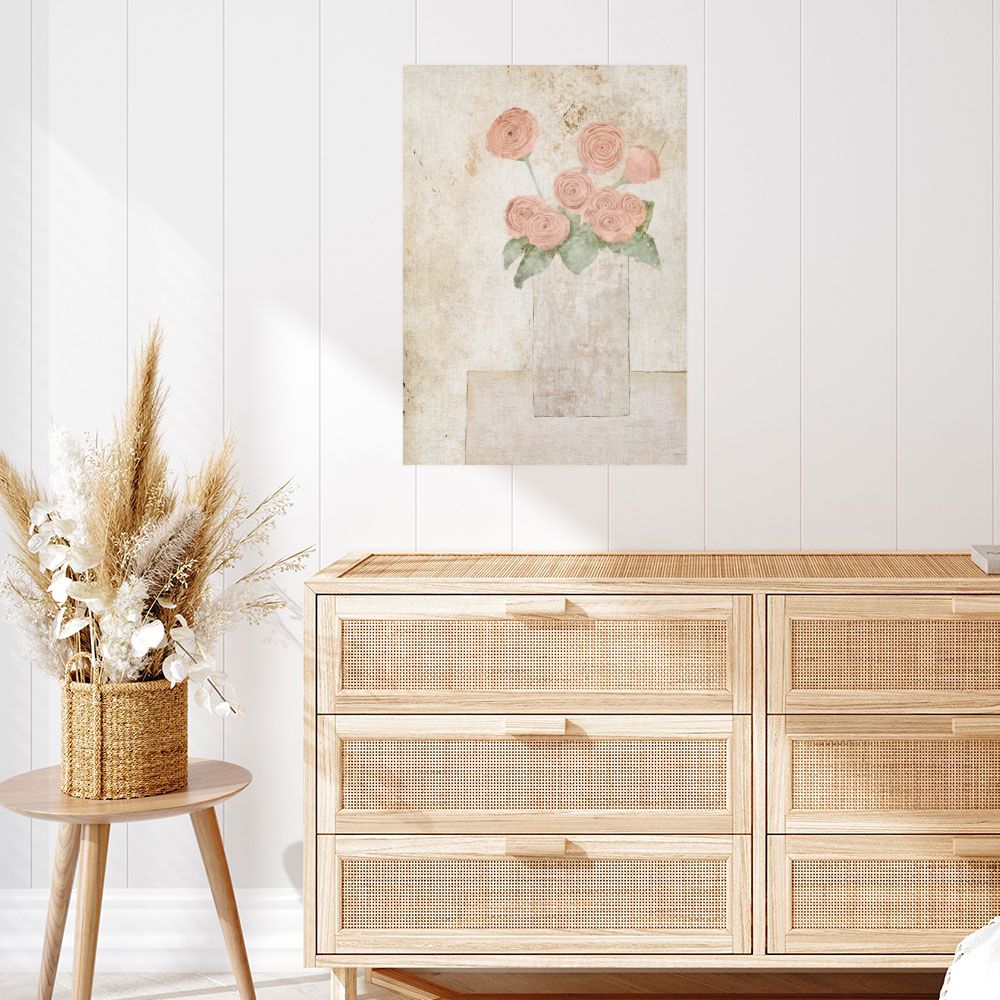 Affiche Bouquet pastel