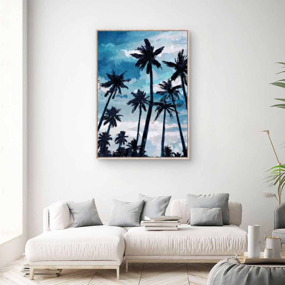 Tableau Palmiers tropicaux