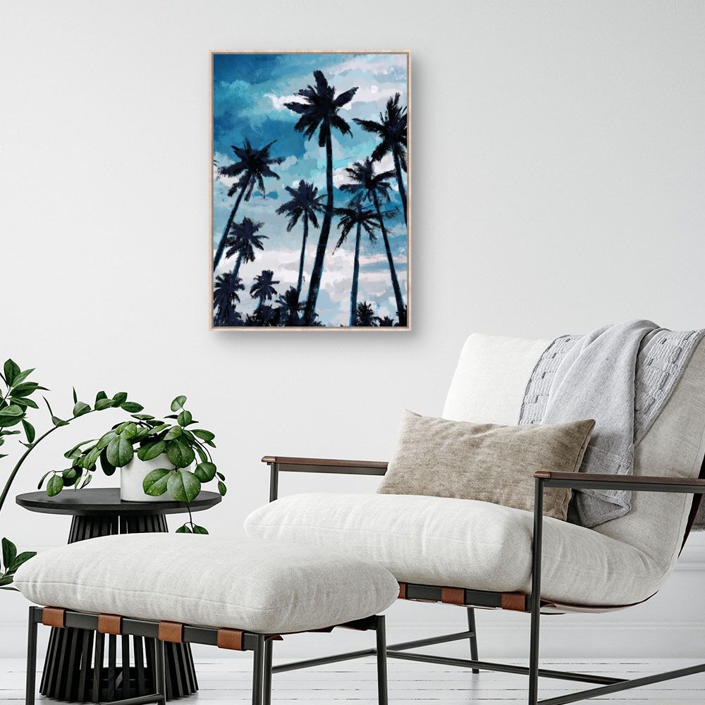 Tableau Palmiers tropicaux