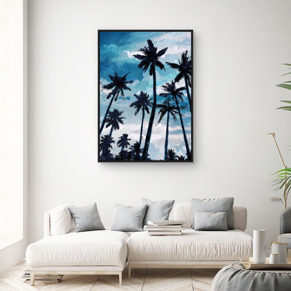 Tableau Palmiers tropicaux