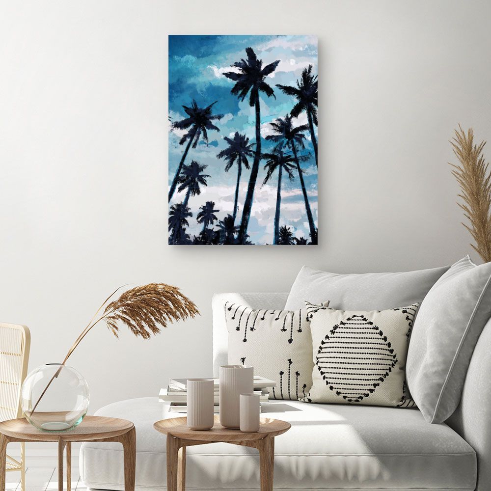 Tableau Palmiers tropicaux