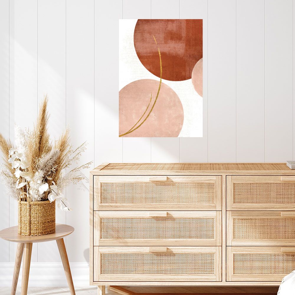 Affiche Cercle et texture