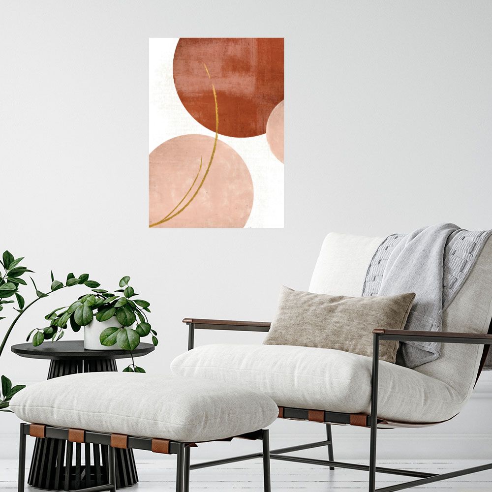 Affiche Cercle et texture