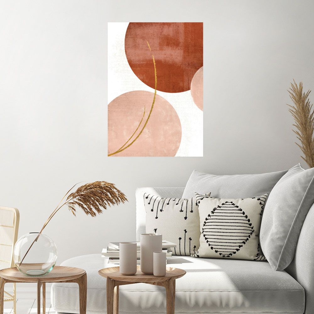 Affiche Cercle et texture