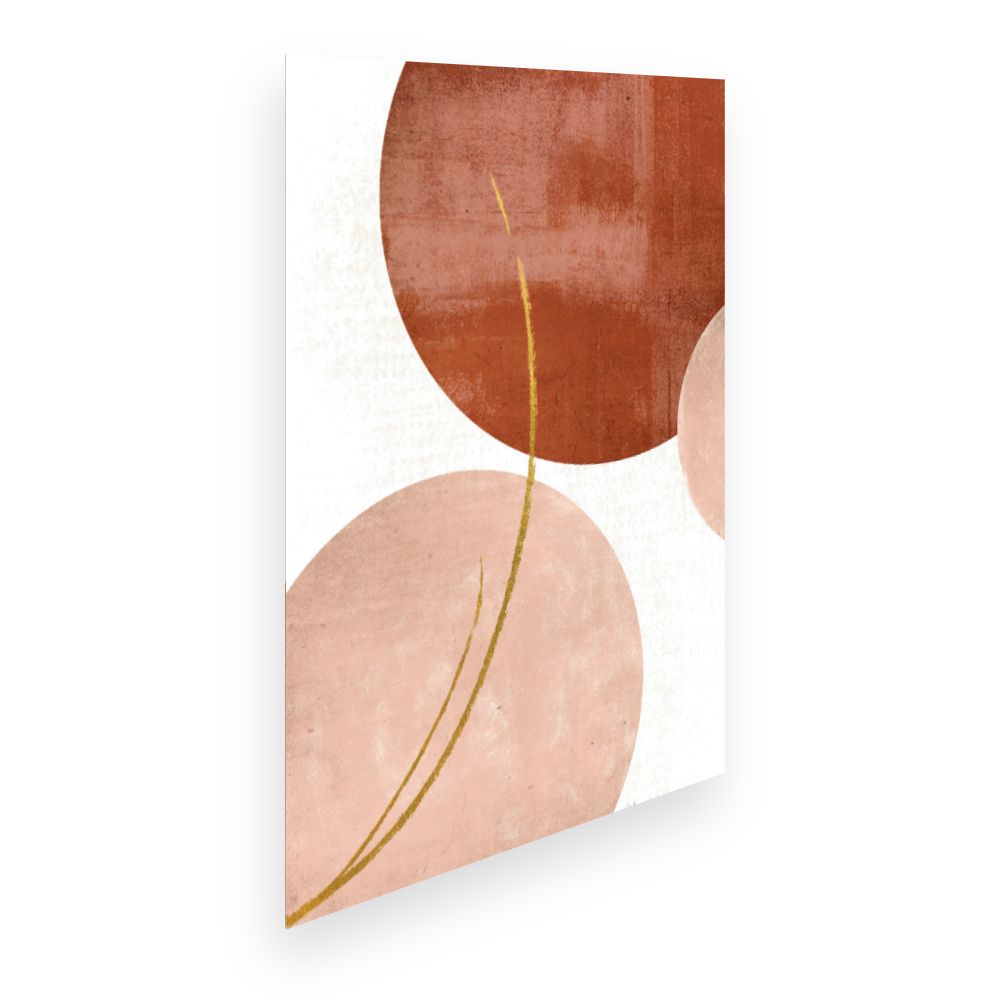 Affiche Cercle et texture