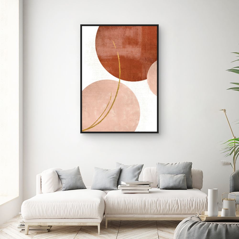 Tableau Cercles abstraits élégants