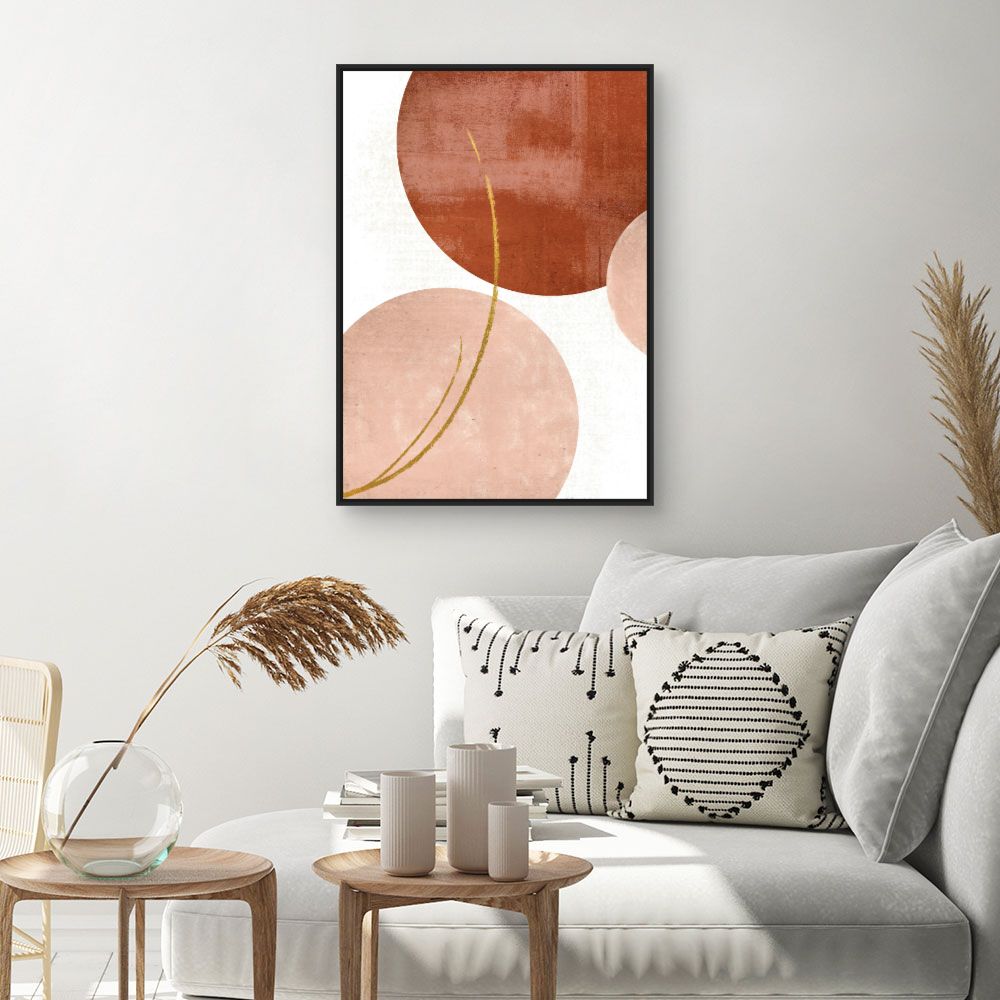 Tableau Cercles abstraits élégants