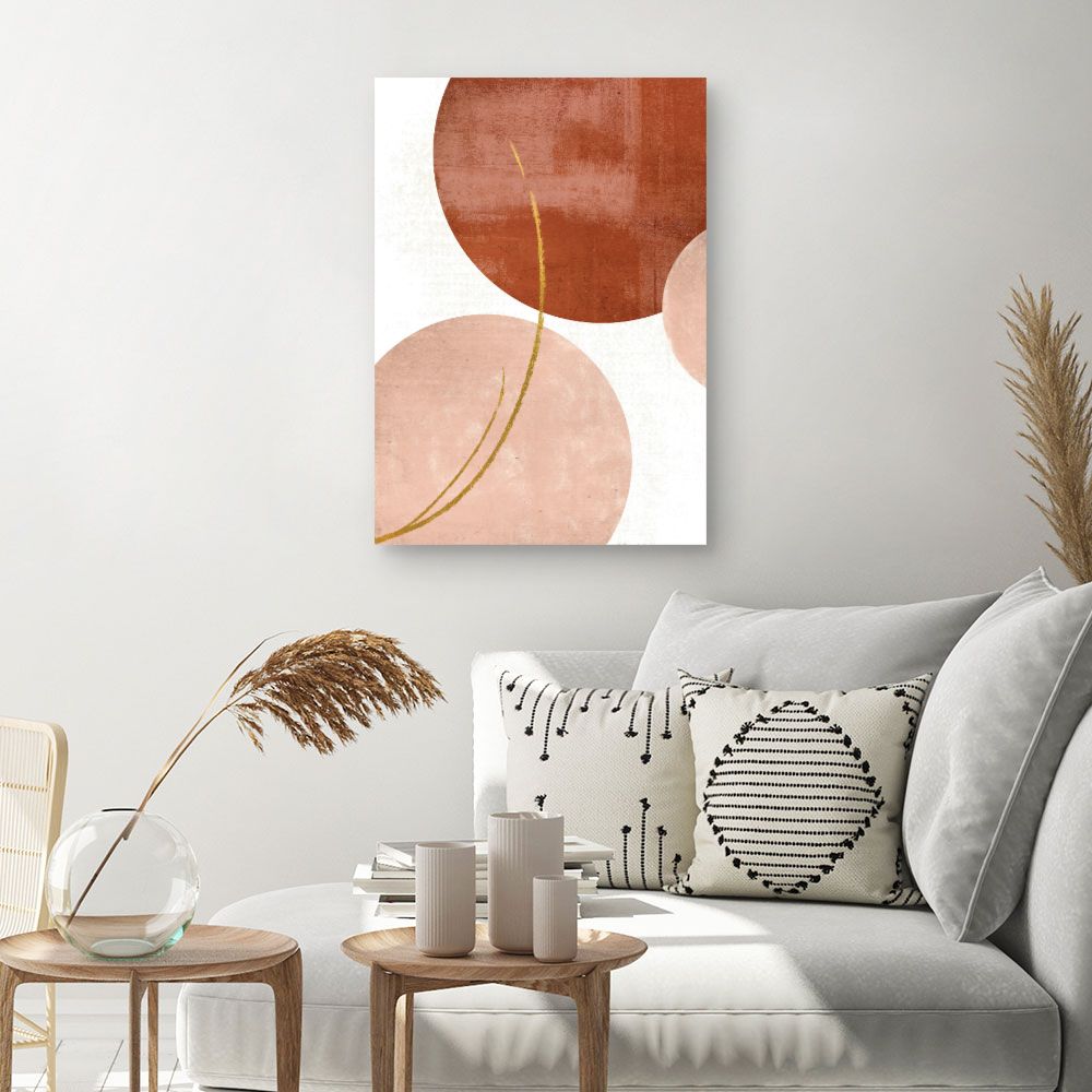 Tableau Cercles abstraits élégants