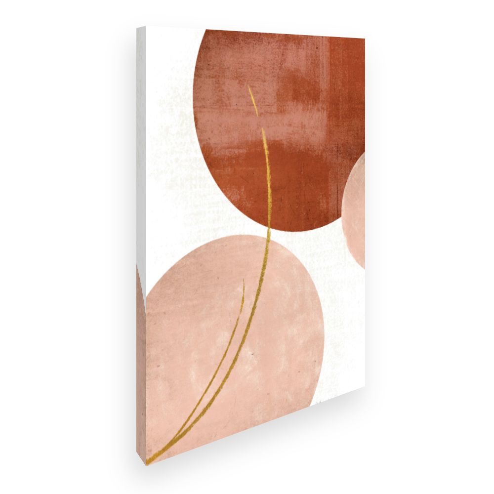 Toile Cercles abstraits élégants