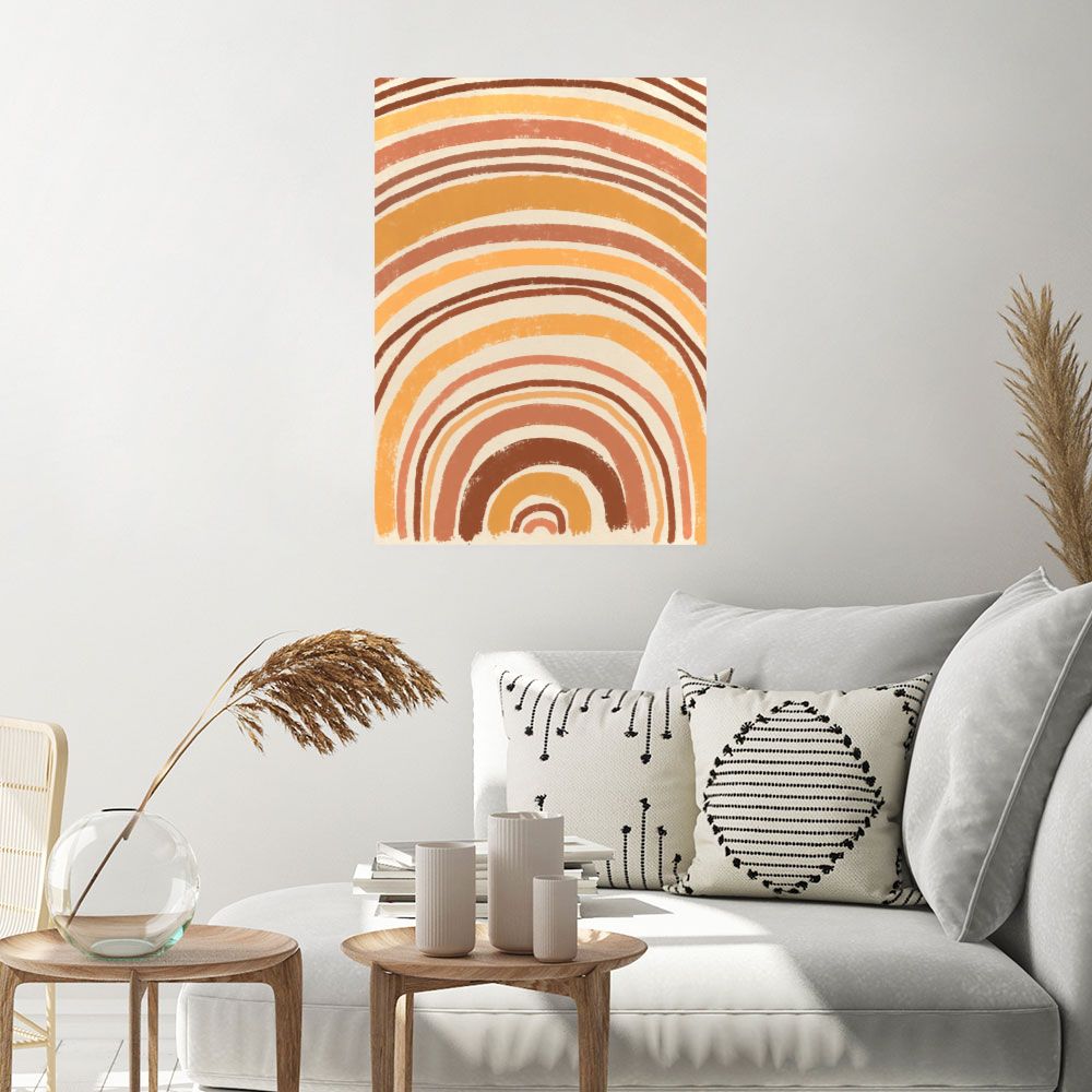 Affiche Arcs chaleureux