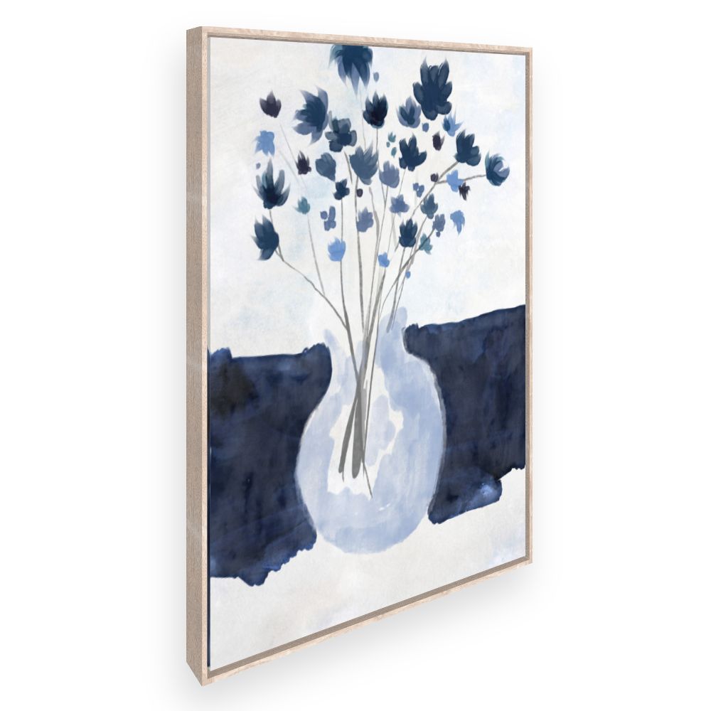 Toile Fleurs élégantes