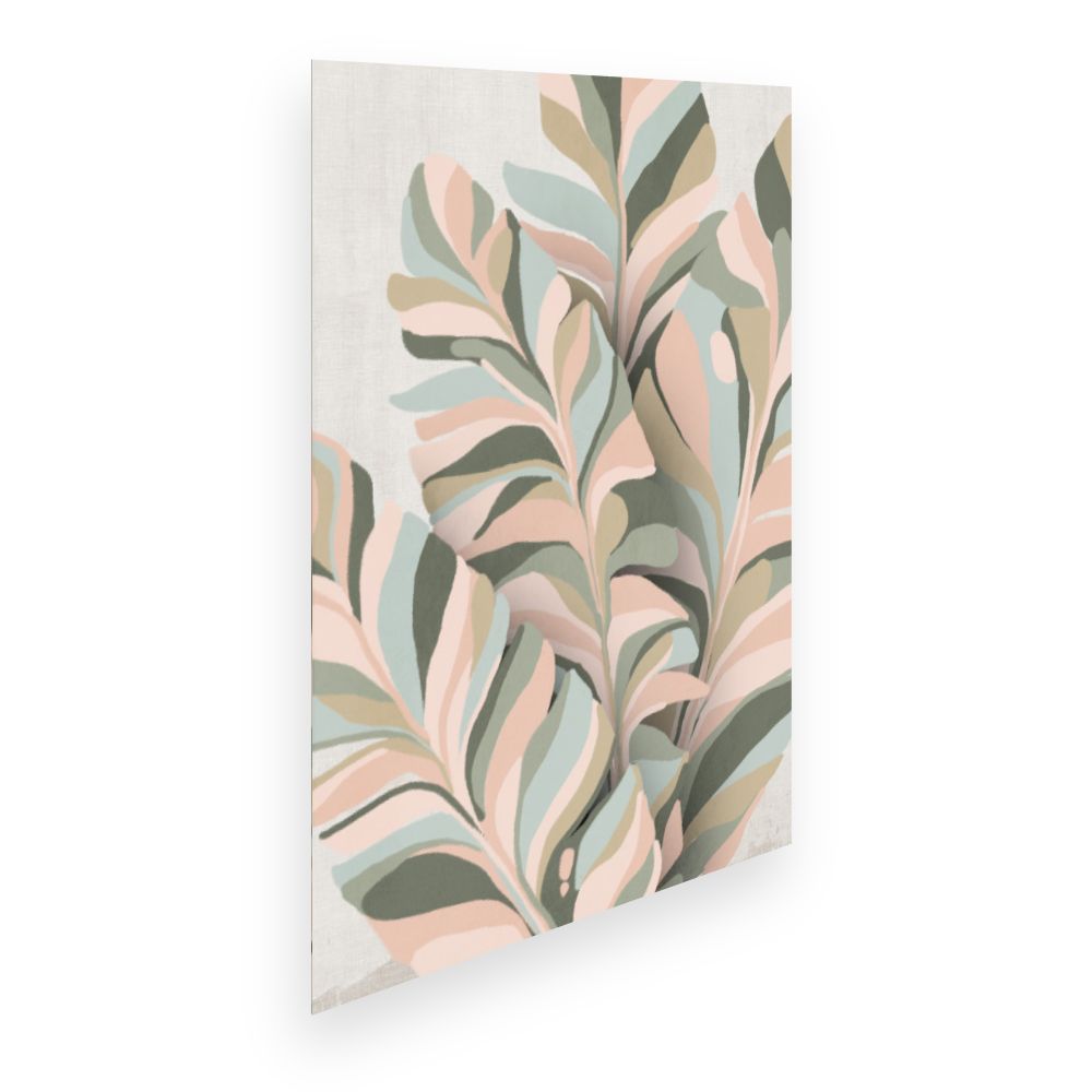 Affiche Feuillage pastel