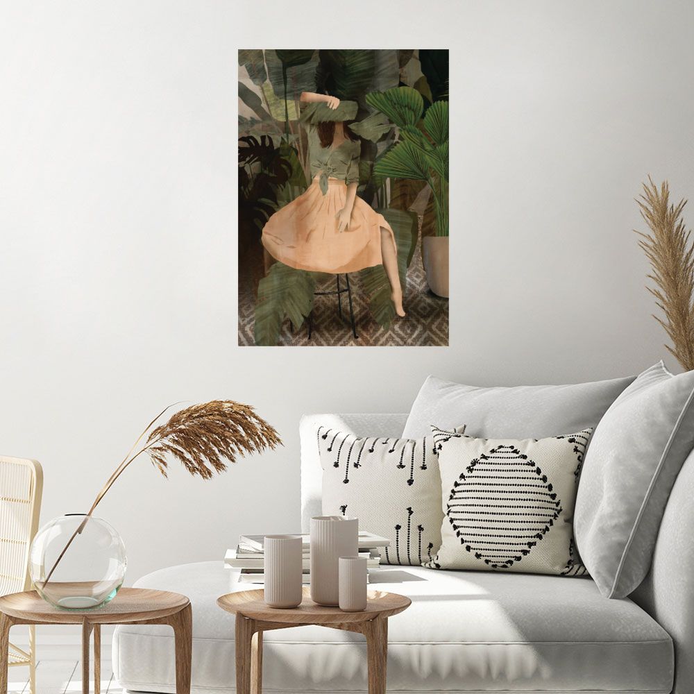 Affiche Élégance tropicale