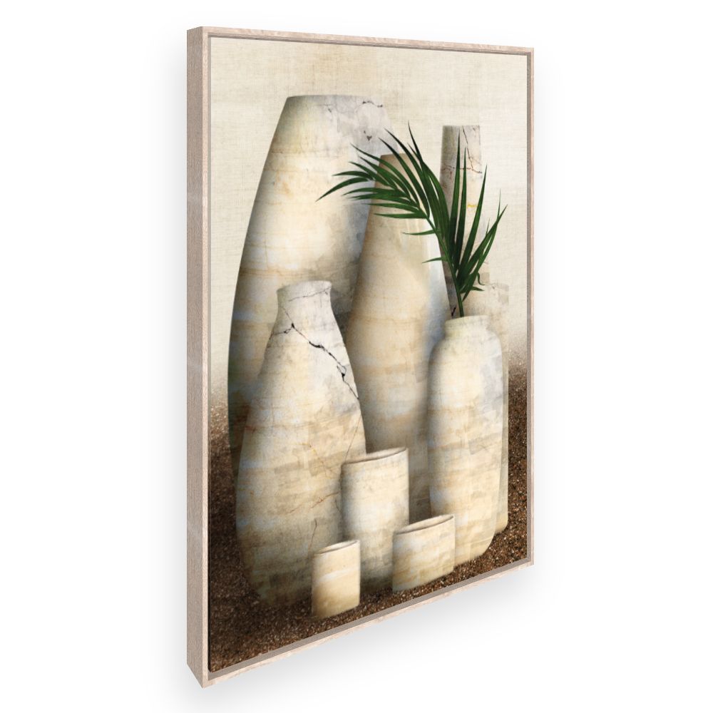 Toile Vases en terre