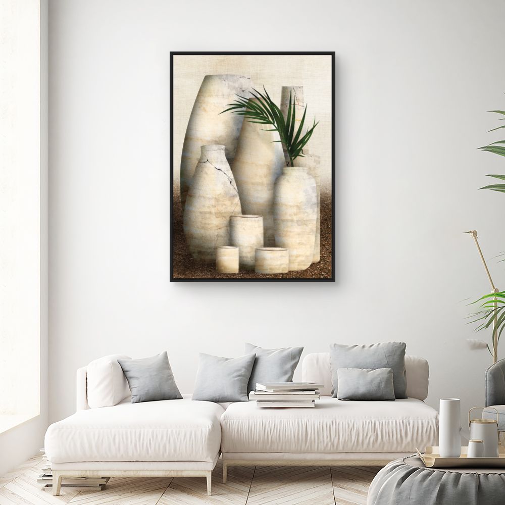 Tableau Vases en terre