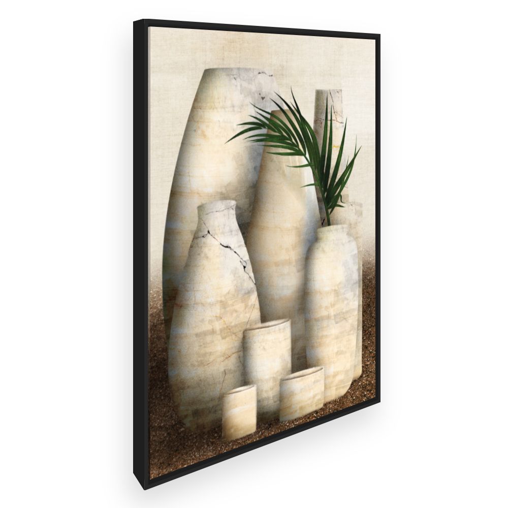 Toile Vases en terre