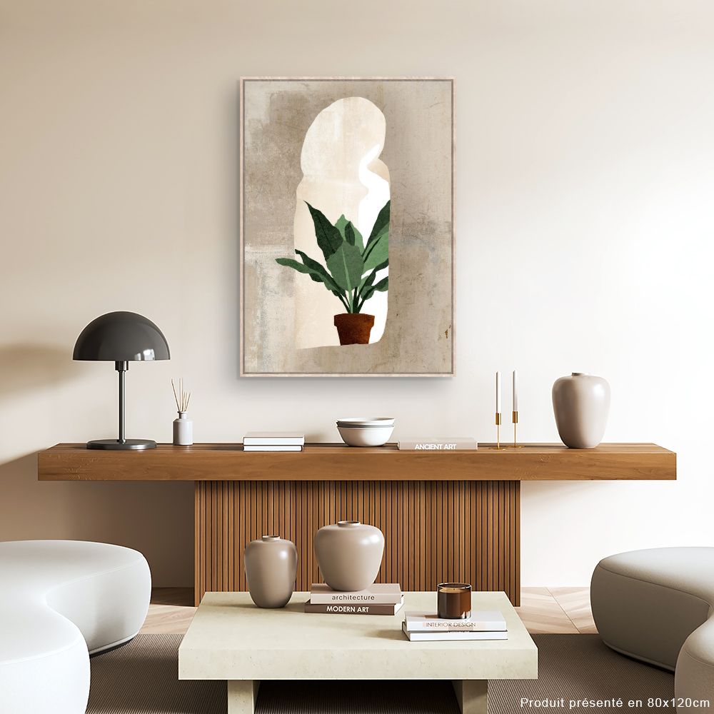 Tableau Plante naturelle mur