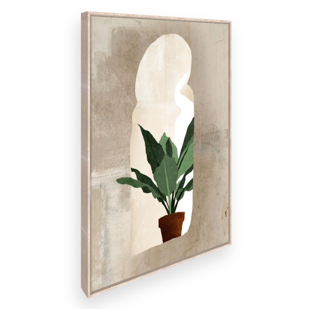 Toile Plante naturelle mur