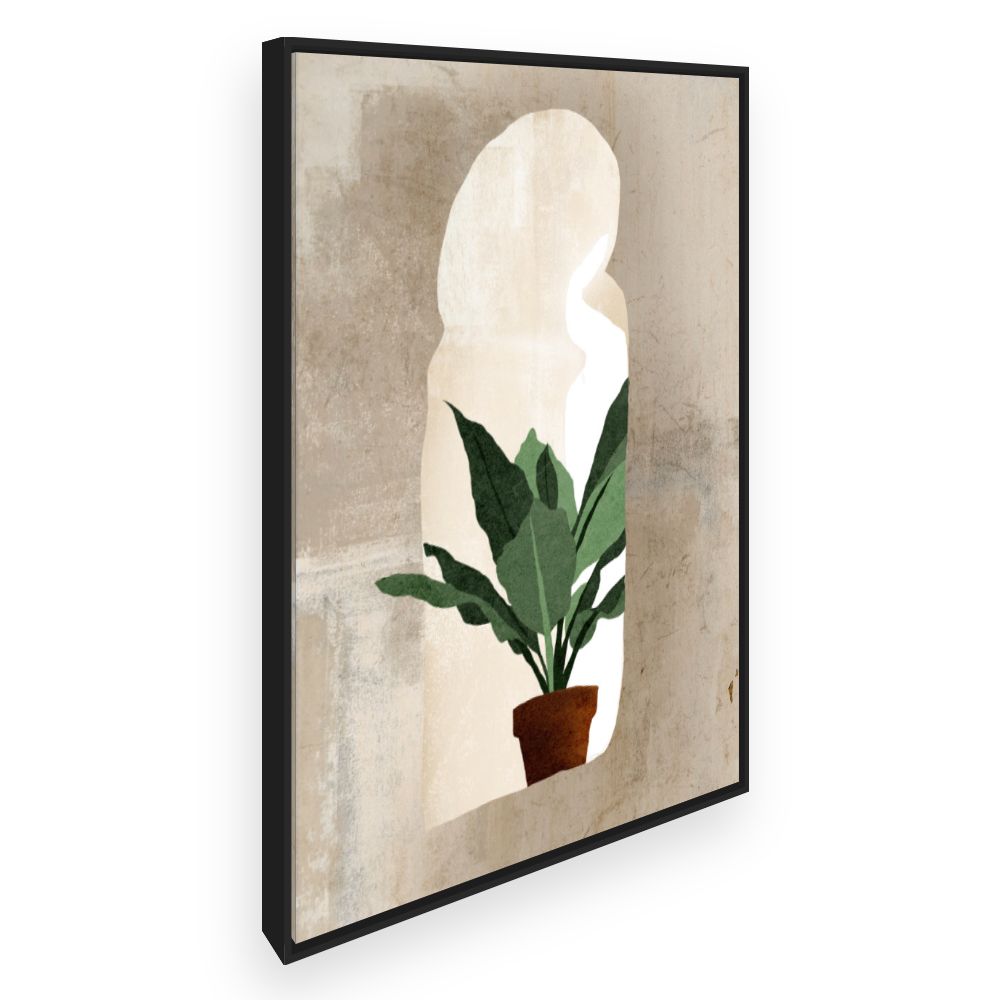 Toile Plante naturelle mur