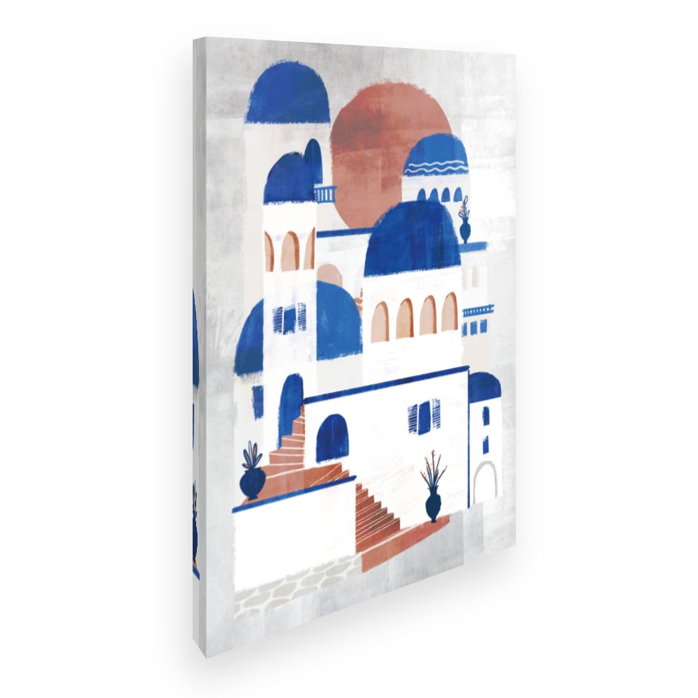 Toile Architecture méditerranéenne
