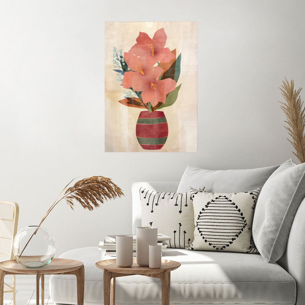 Affiche Fleurs élégantes