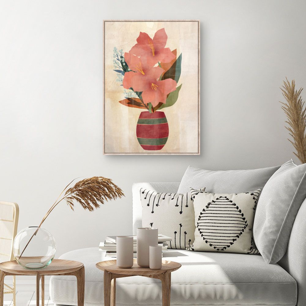 Tableau Bouquet floral coloré