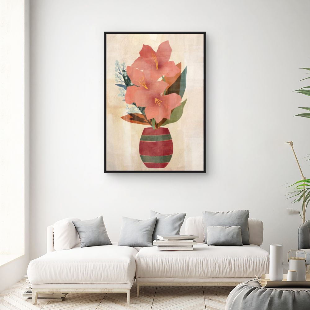 Tableau Bouquet floral coloré