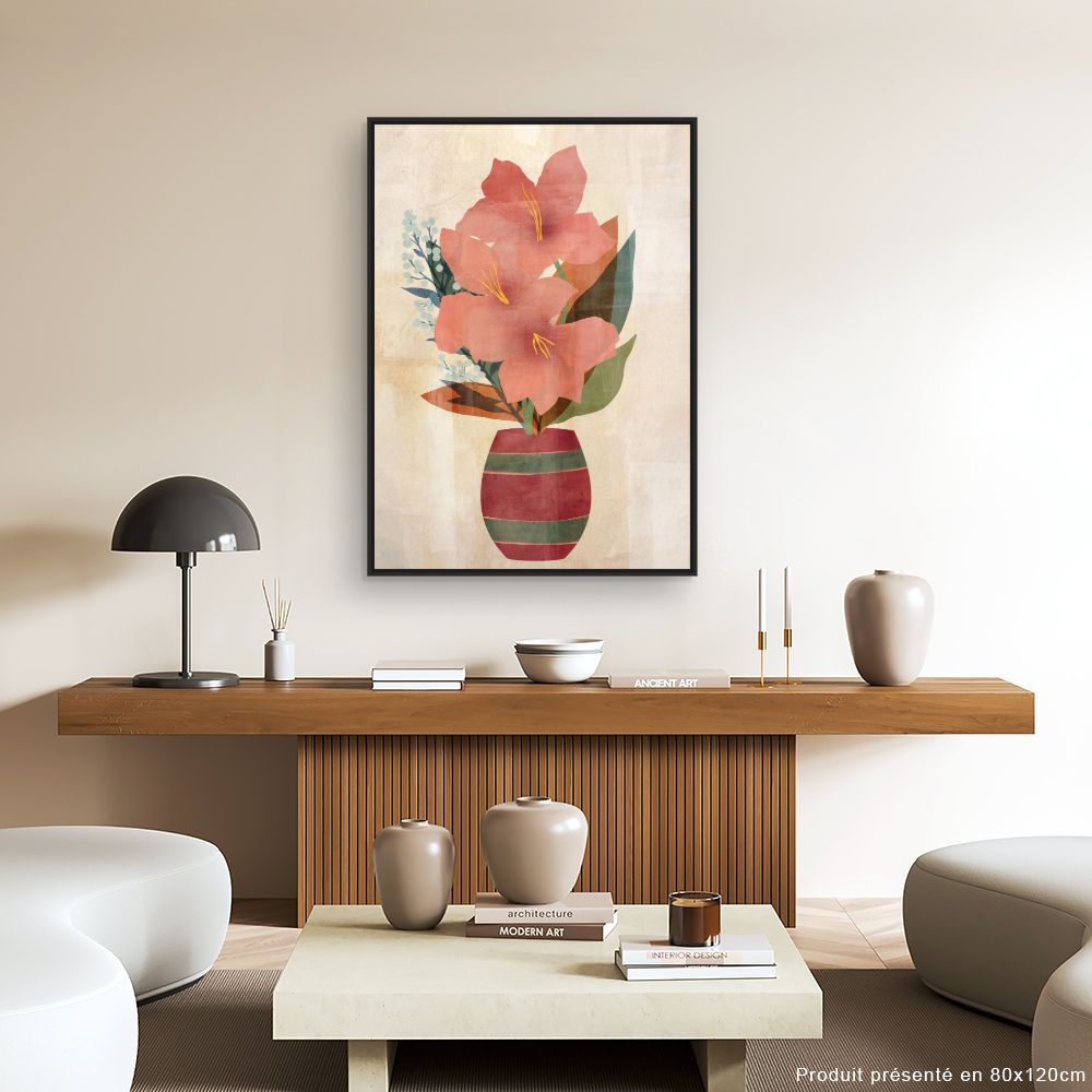 Tableau Bouquet floral coloré