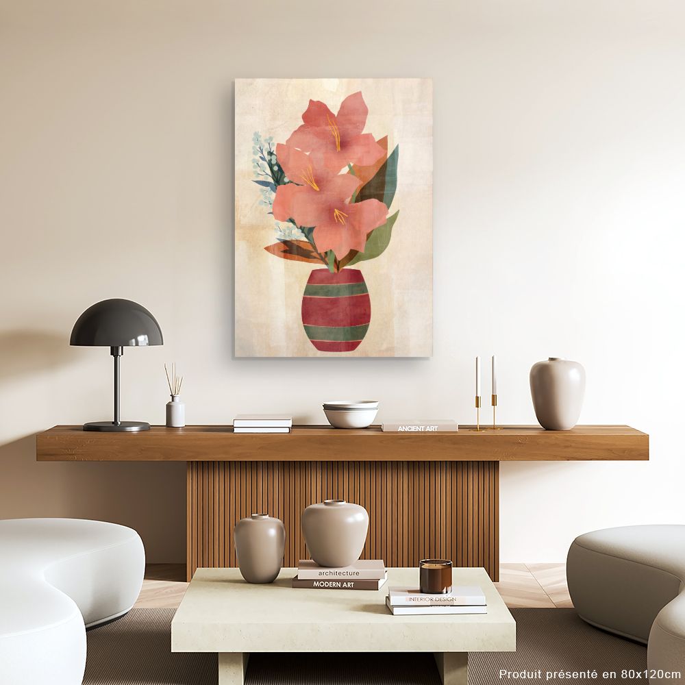 Tableau Bouquet floral coloré
