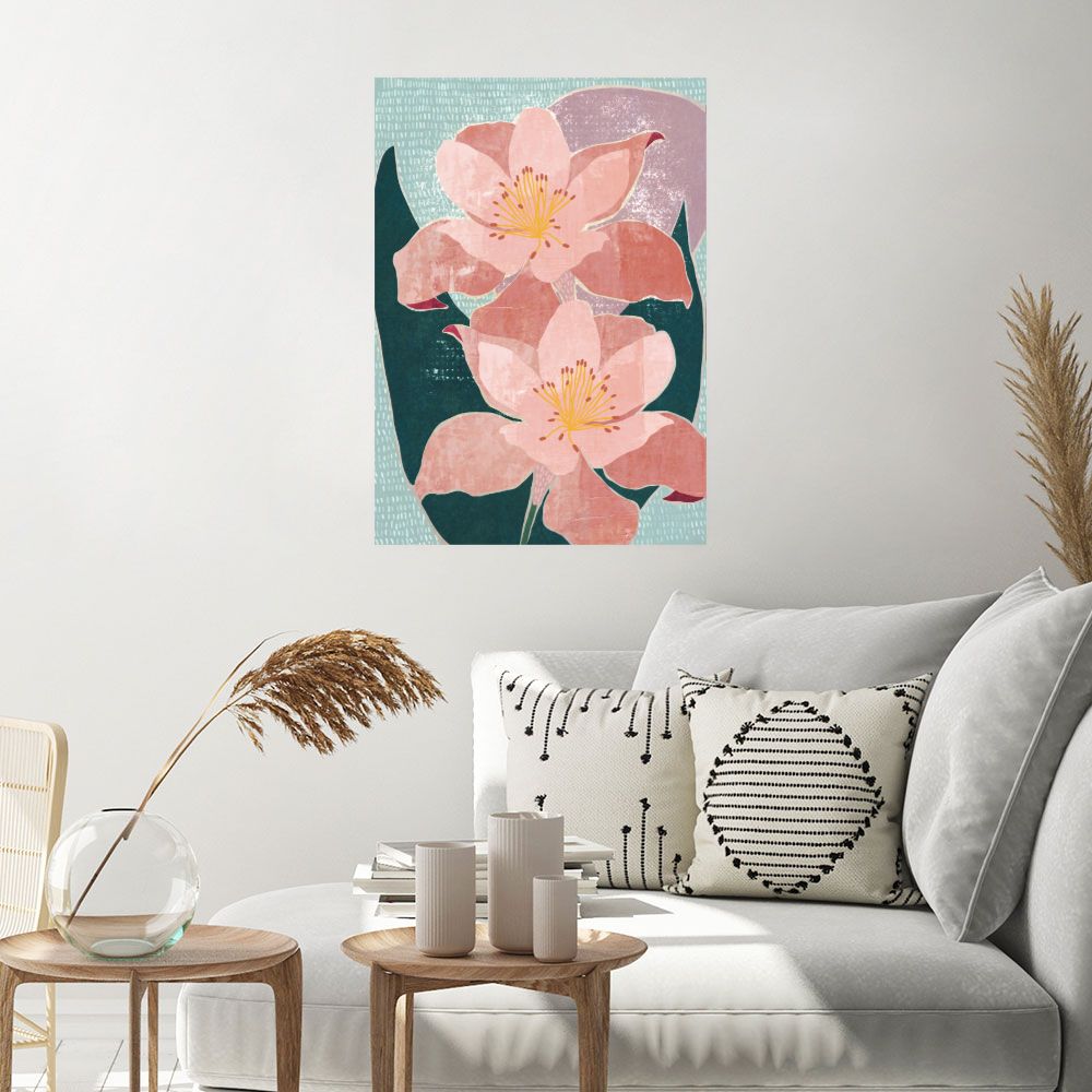 Affiche Fleurs délicates