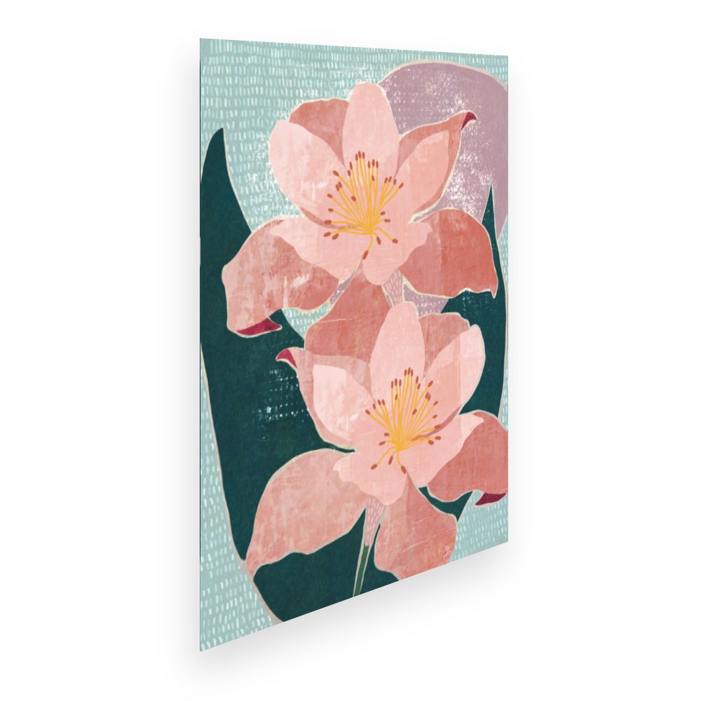 Affiche Fleurs délicates