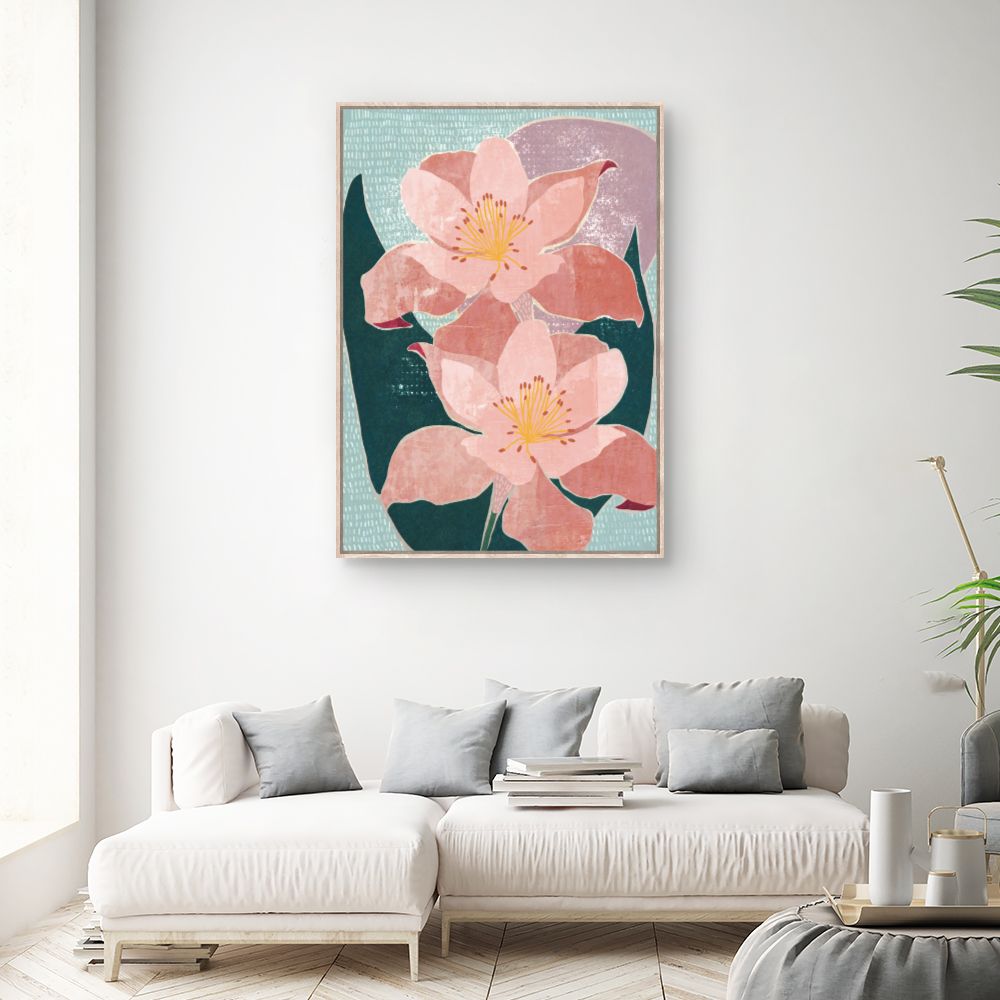Tableau Fleurs élégantes