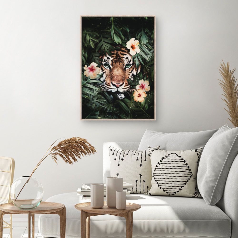 Tableau Tigre exotique