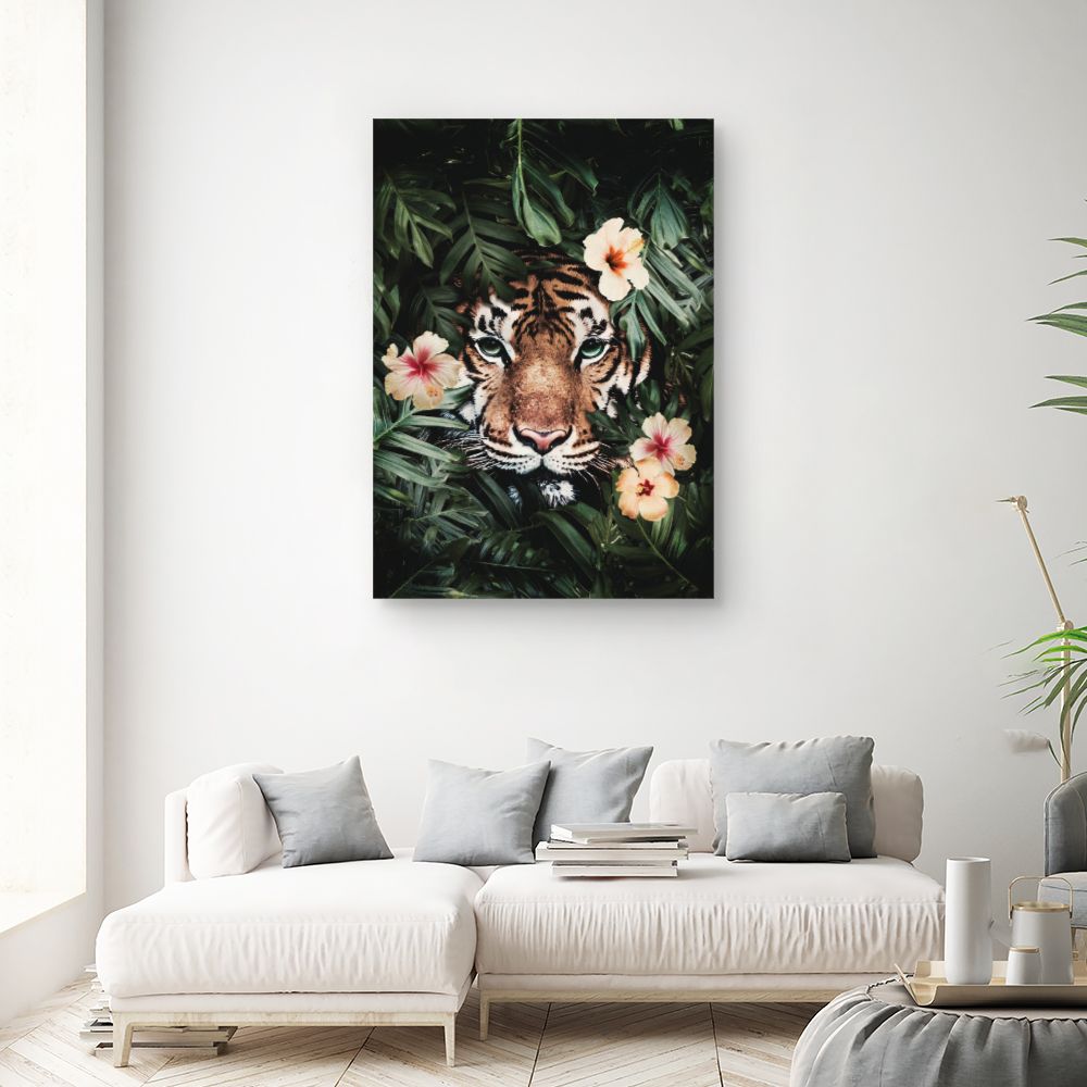 Tableau Tigre exotique