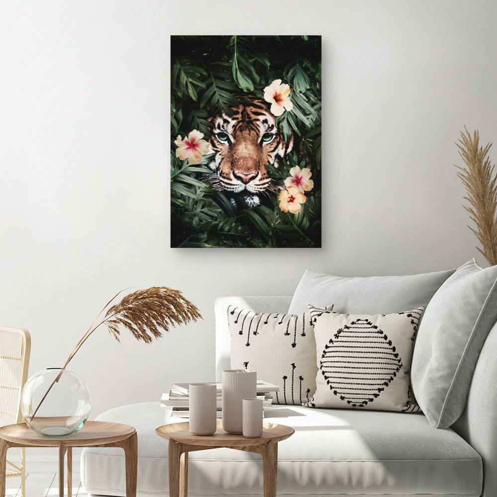 Tableau Tigre exotique