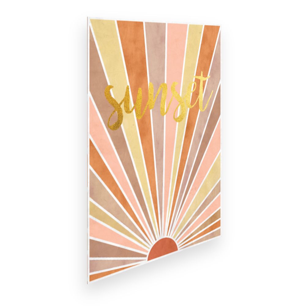 Affiche Coucher de soleil