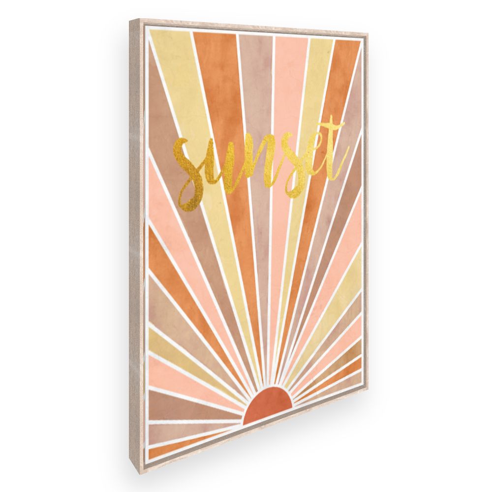 Toile Rayons chaleureux