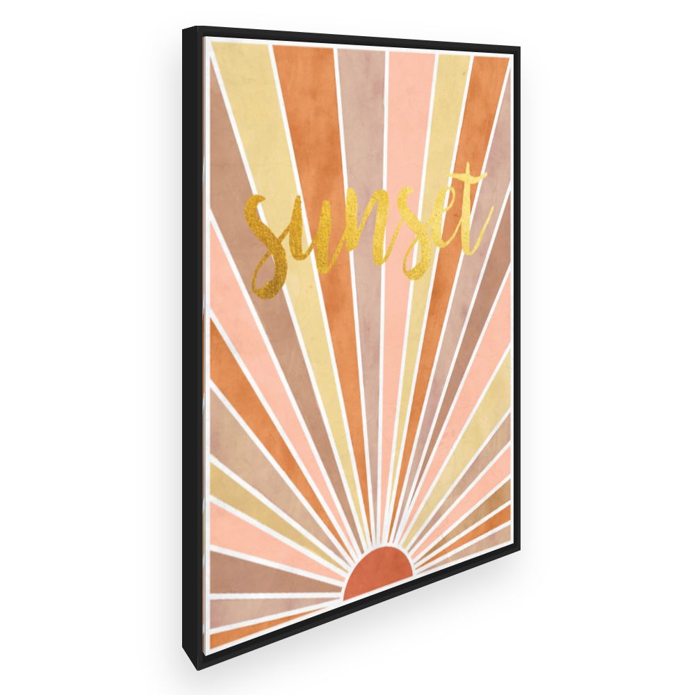 Toile Rayons chaleureux