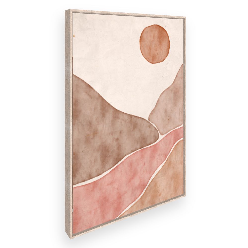 Toile Paysage abstrait serein