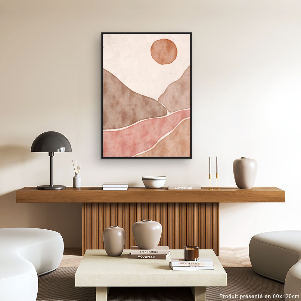 Tableau Paysage abstrait serein