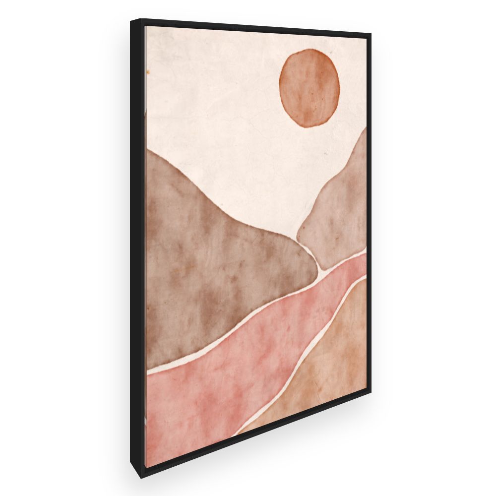 Toile Paysage abstrait serein