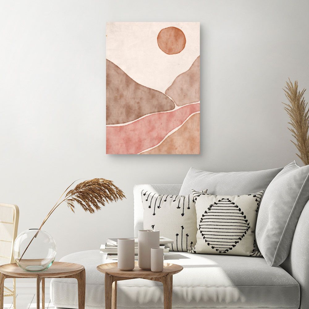 Tableau Paysage abstrait serein