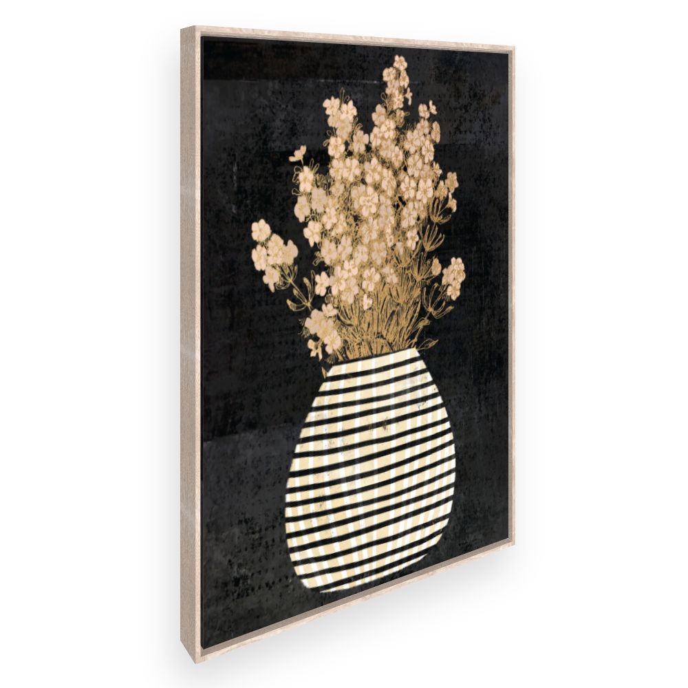 Toile Fleurs élégantes