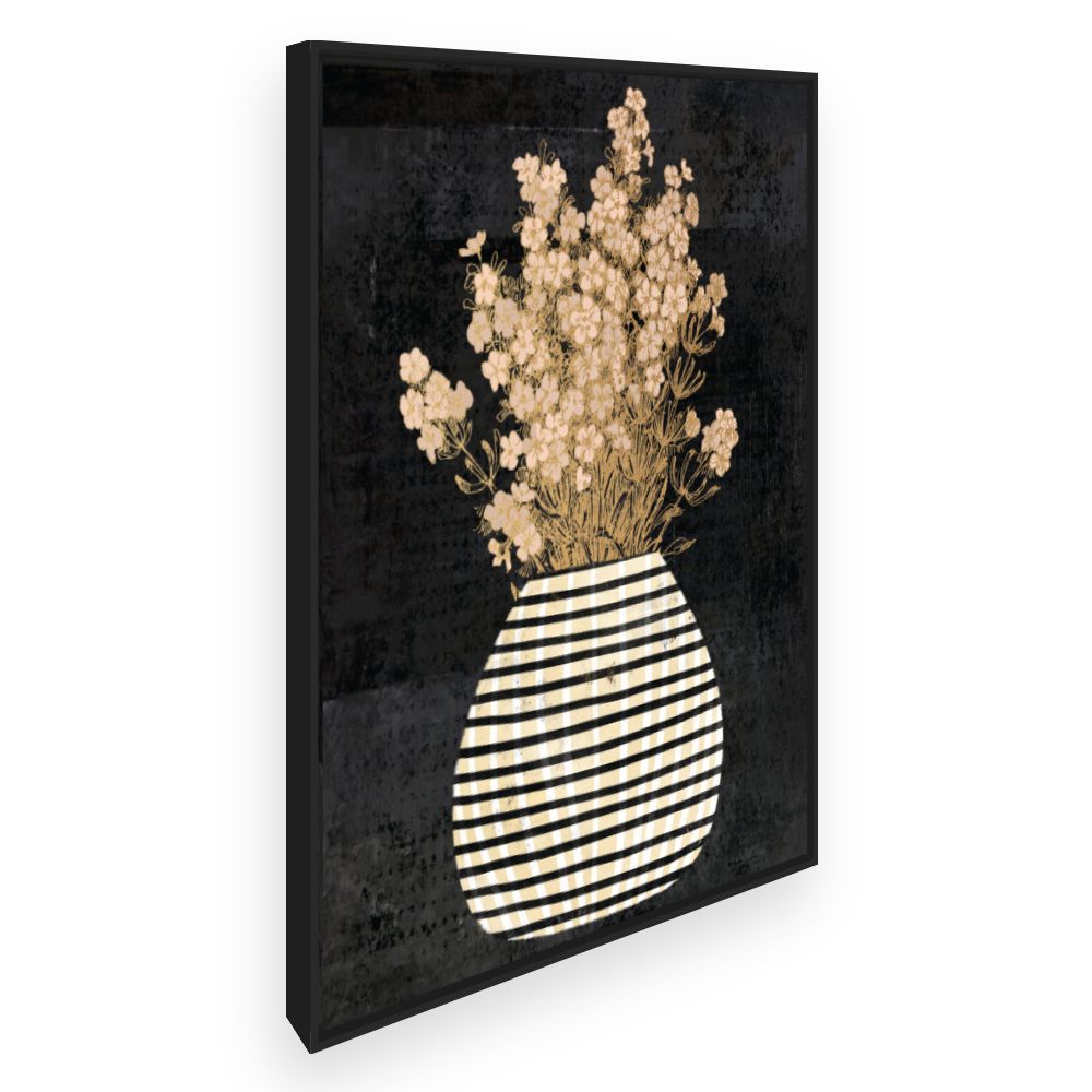 Toile Fleurs élégantes