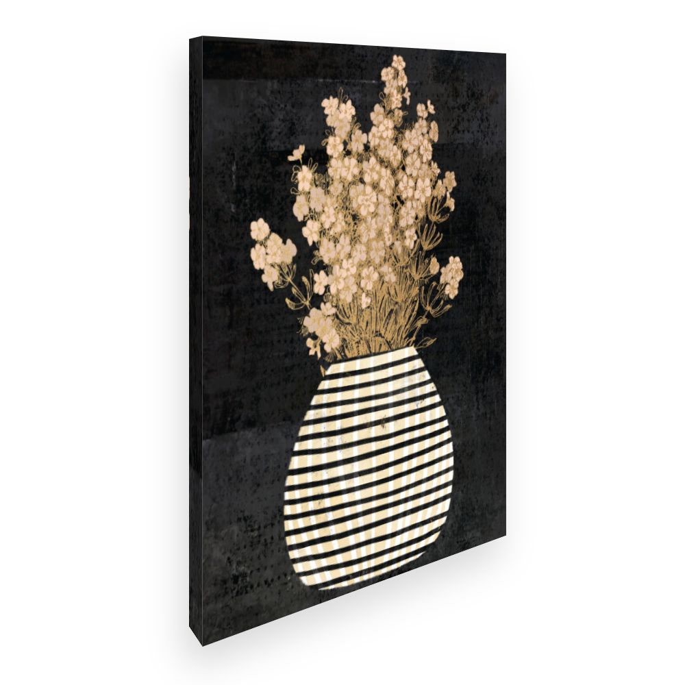 Toile Fleurs élégantes
