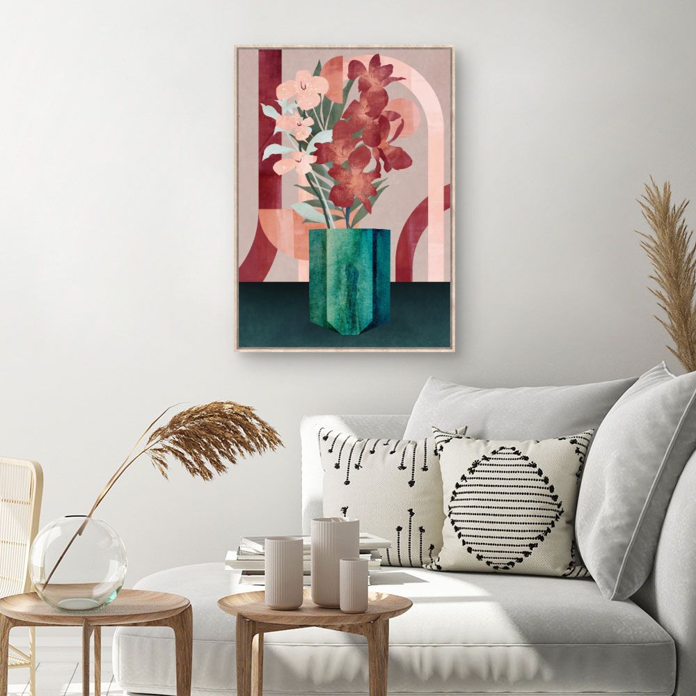 Tableau Fleurs modernes