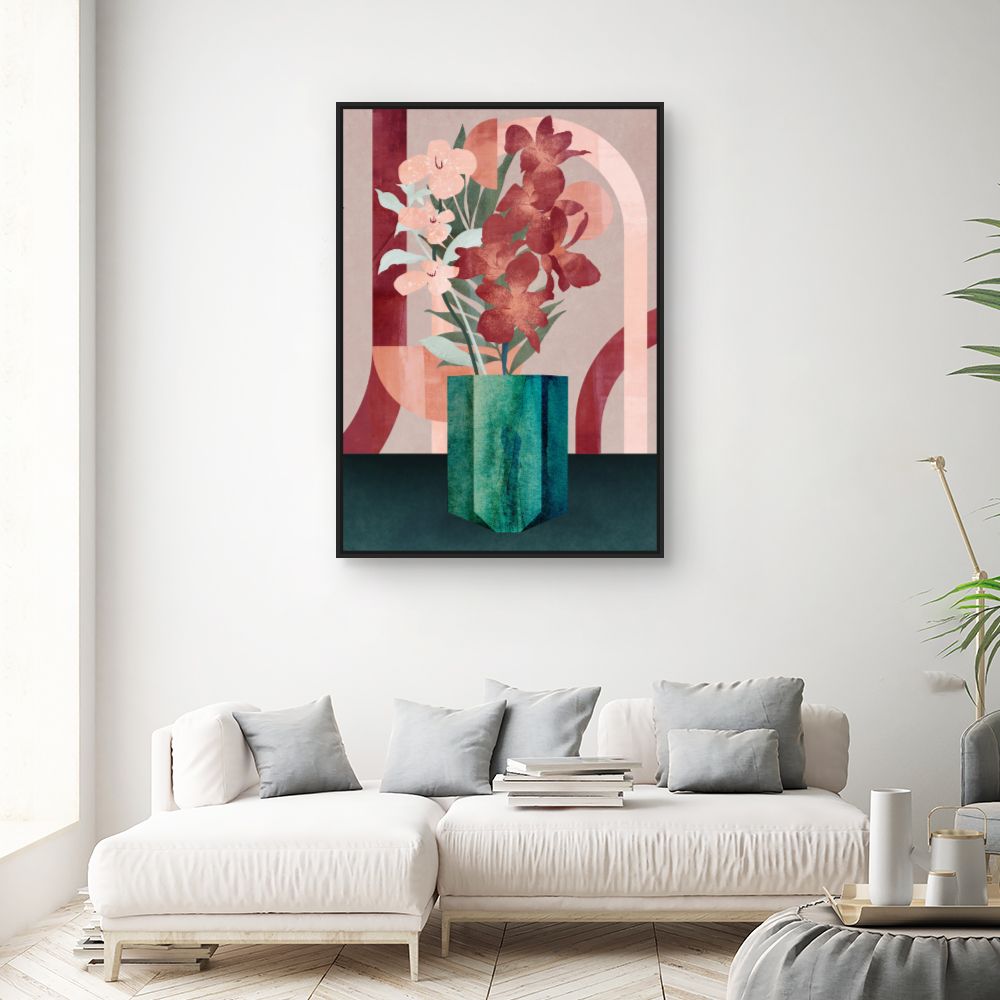 Tableau Fleurs modernes