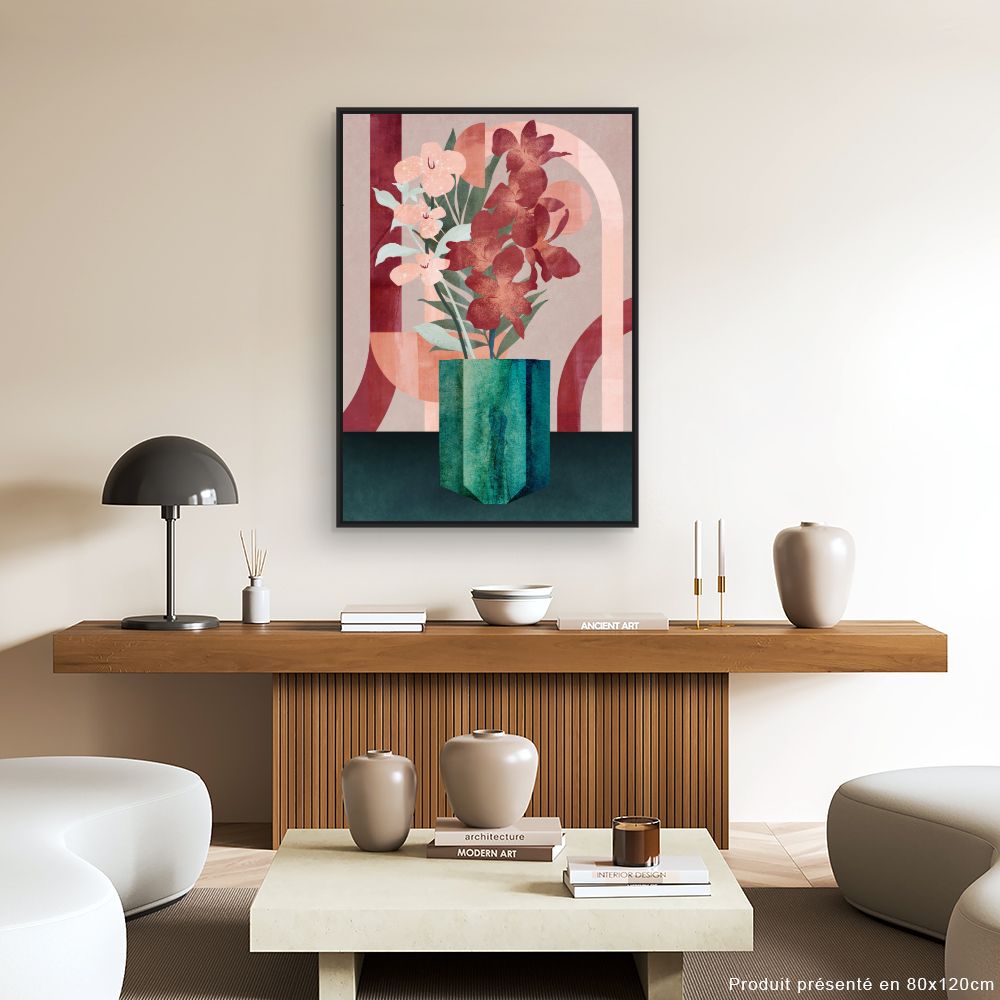 Tableau Fleurs modernes